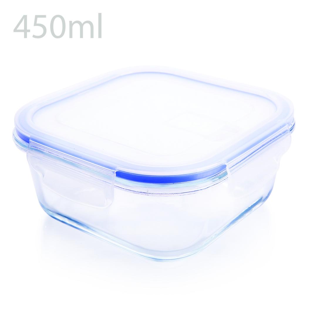 TESTA – Food Container 450ml Tempered Glass