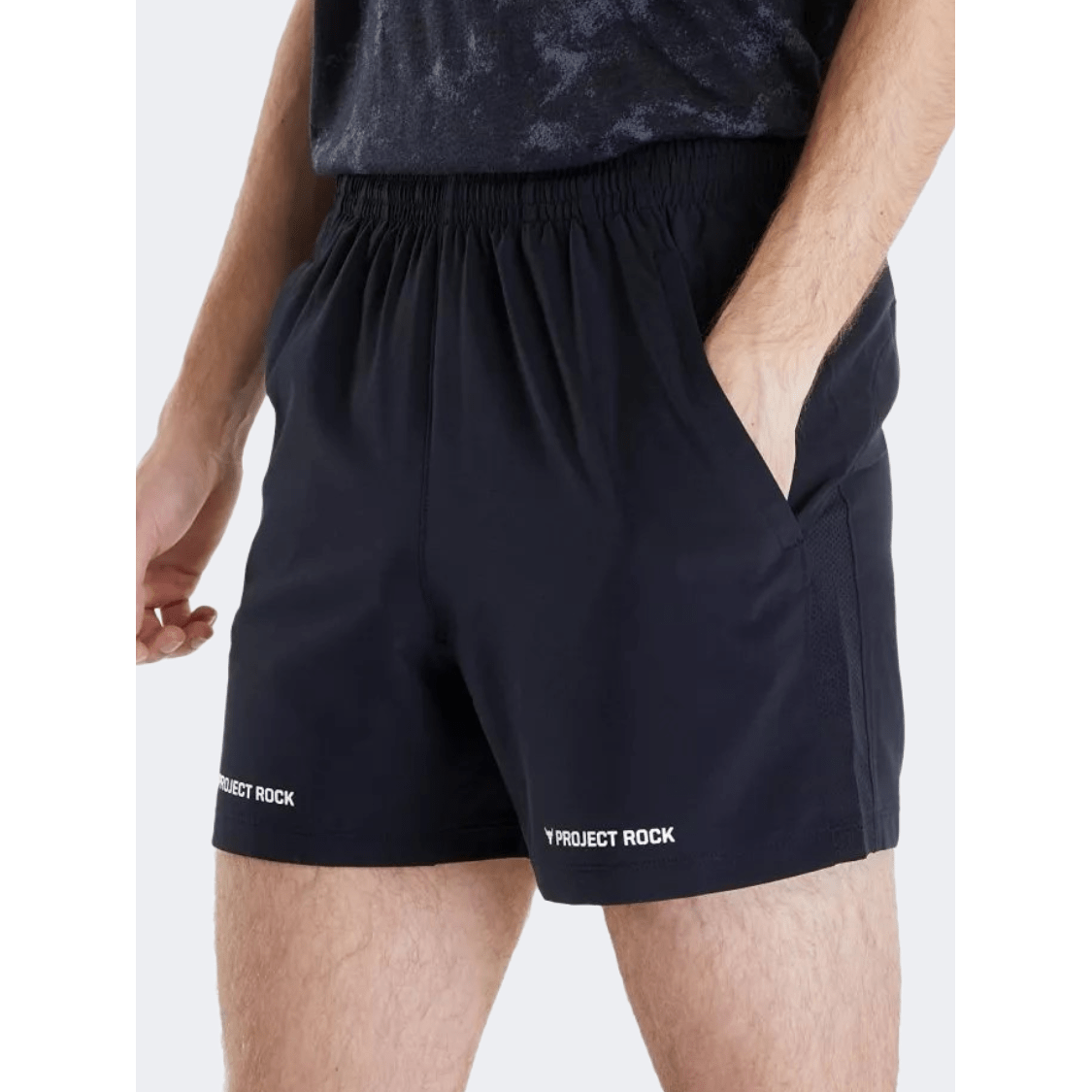 Under Armour Project Rock Ultimate 5 Inch Men Training Short Black/White - Medaid International