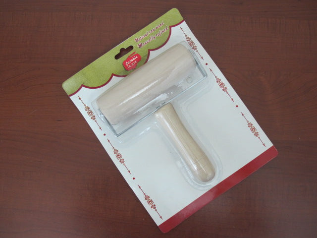 Small Wooden Rolling Pin with Handle