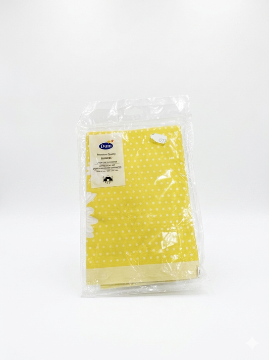 Duni Yellow Linen Like Slipcover 84 x 84 cm | Duni In Lebanon
