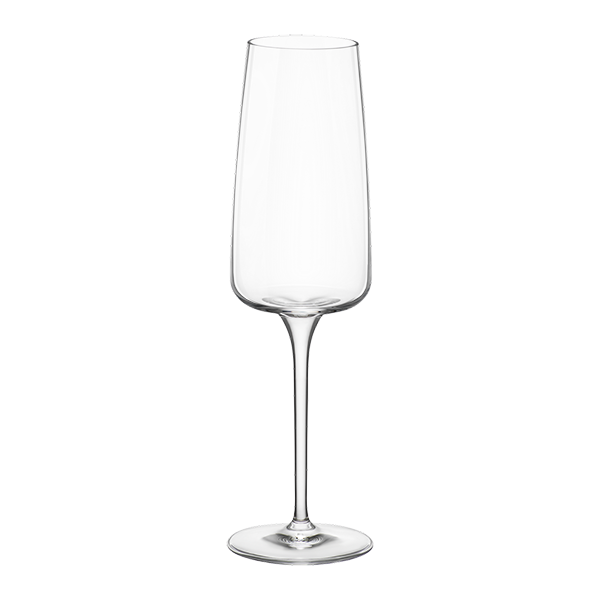 Bormioli rocco nexo flute glass set 24cl - set of 6