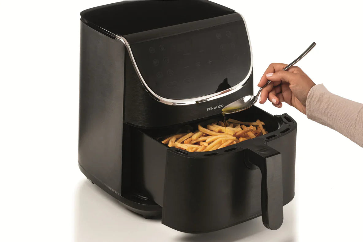 Kenwood - Air Fryer kHealthy Fry 7L Black - HFP80.000BK