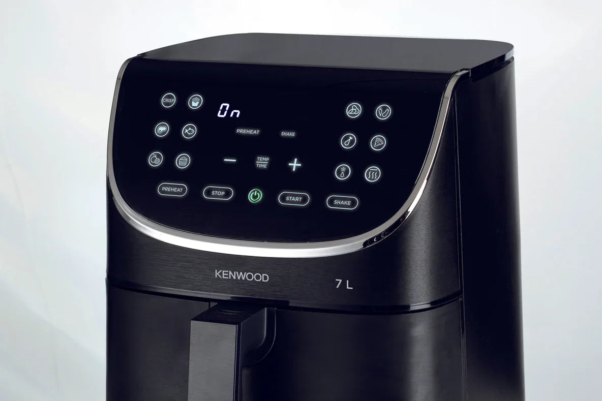 Kenwood - Air Fryer kHealthy Fry 7L Black - HFP80.000BK