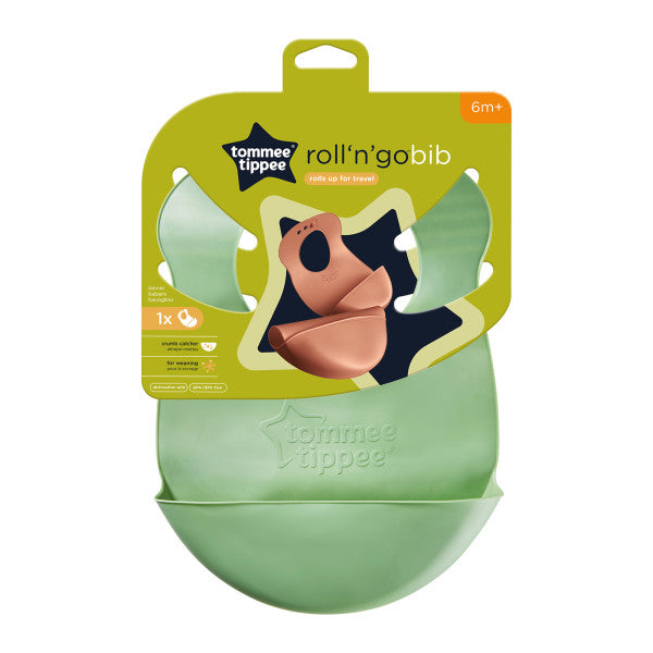 Roll ‘n’ Go Baby Bib, 6 months+