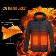 Heating Jacket Outdoor Coat USB Electric Heated Jackets