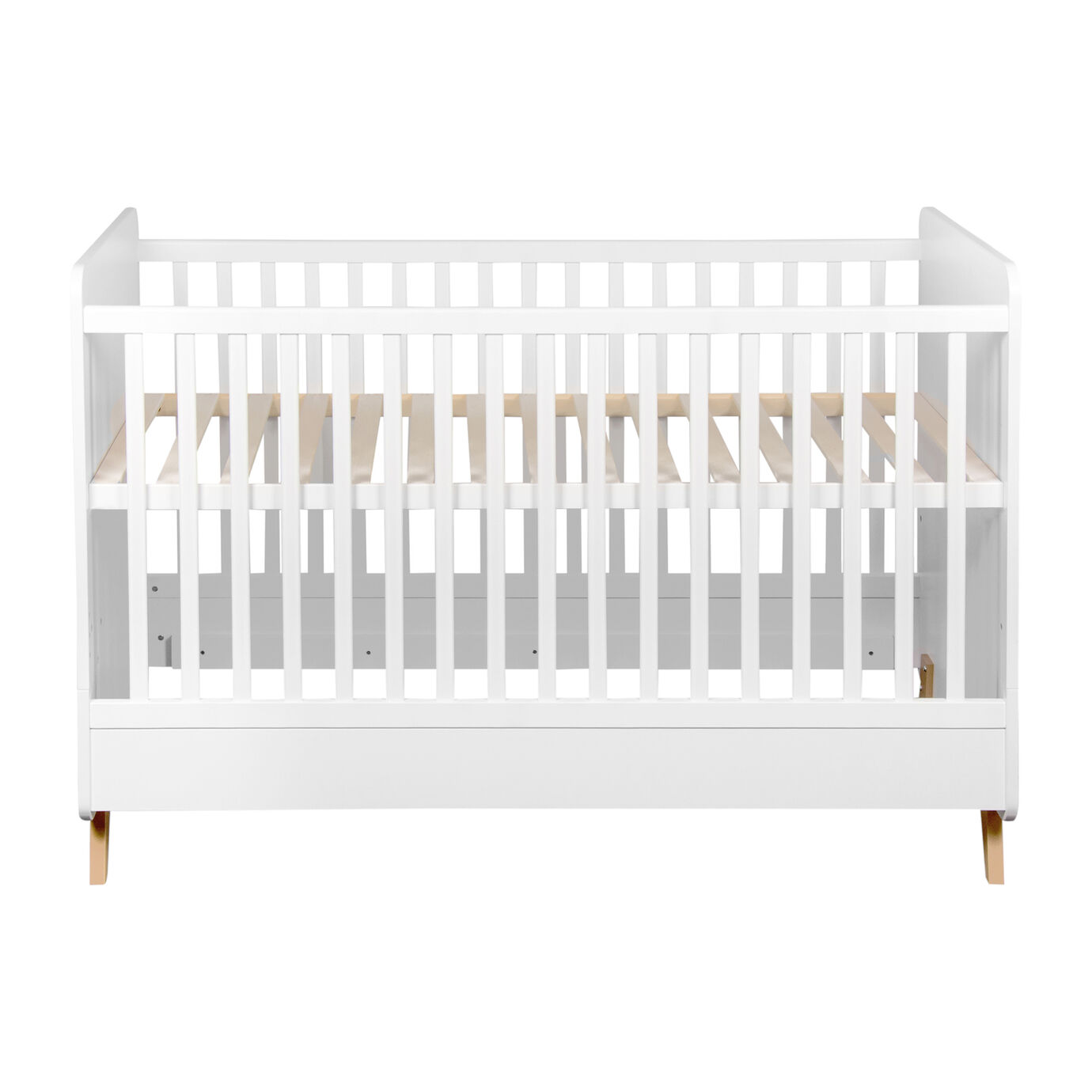 Quax Loft Convertible Bed 140x70 Cm White Crib