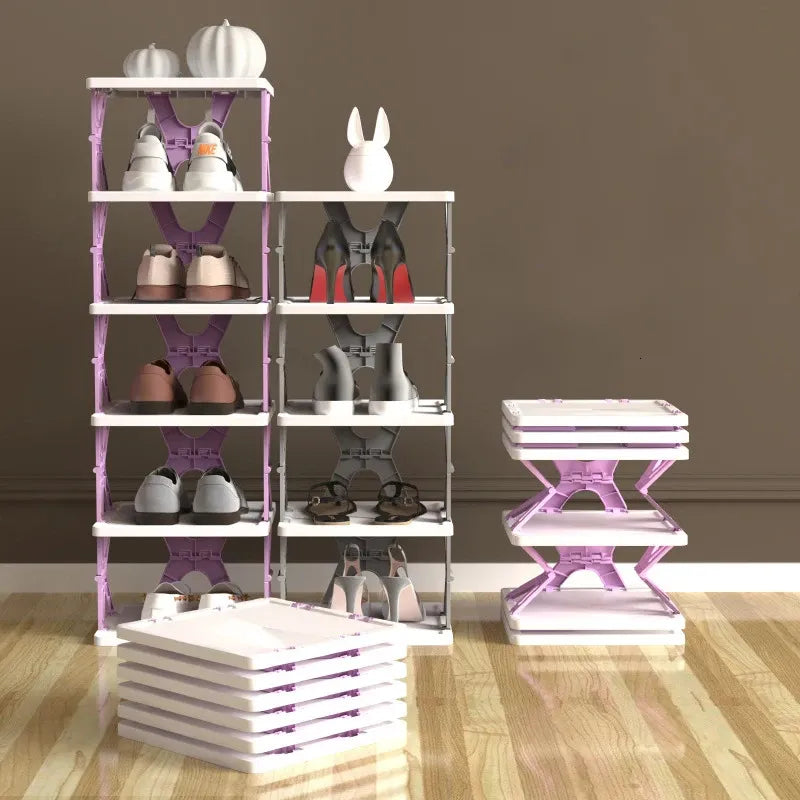Foldable Shoe Rack Organizer