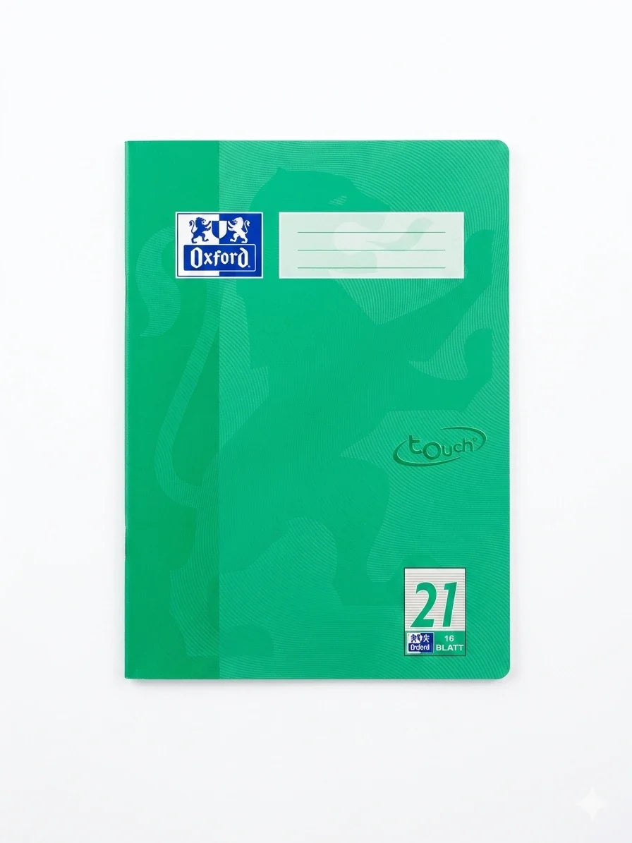 Oxford Touch Green Exercise Book 16 Sheets | Oxford In Lebanon