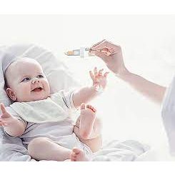 Babyjem Squeezing Spoon Blue Silicone Feeding Tool