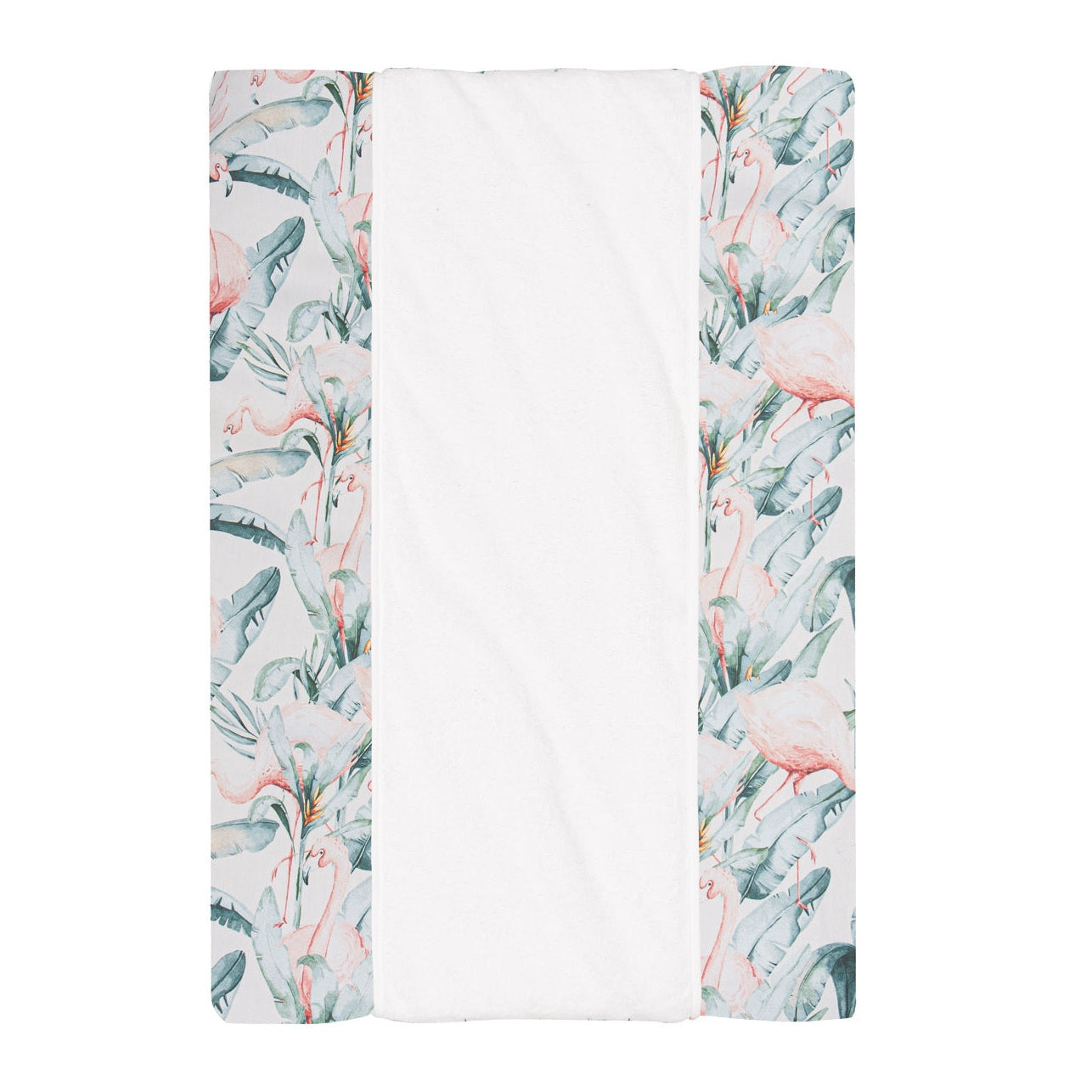 Bimbidreams Bath Changer Terry Flamingo White Changing Mat