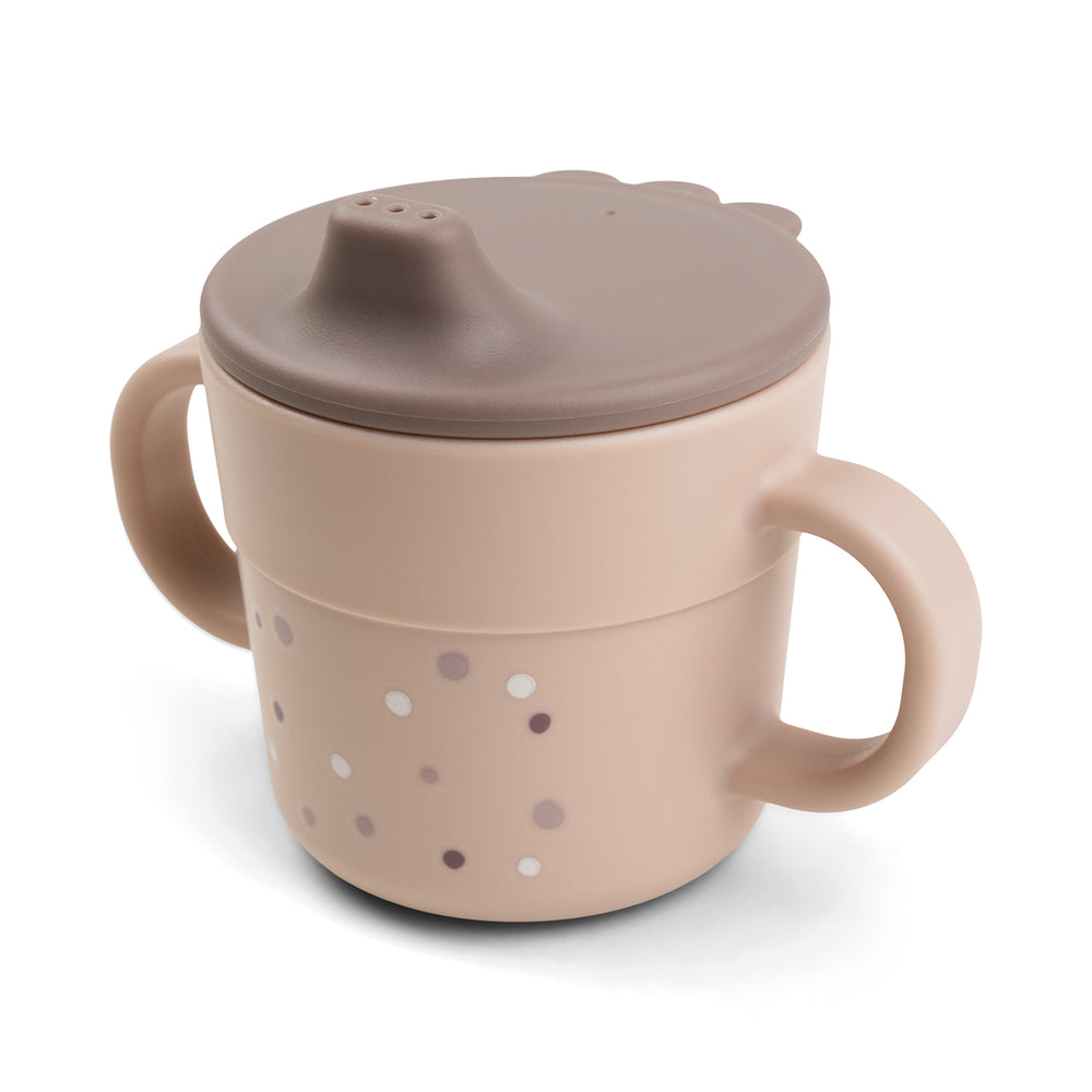 Done By Deer Foodie Soup Happy Dots Powder Sippy Cup