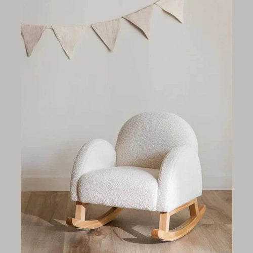 Miila - Kids Rocking Chair - Teddy Off-White - Nursery