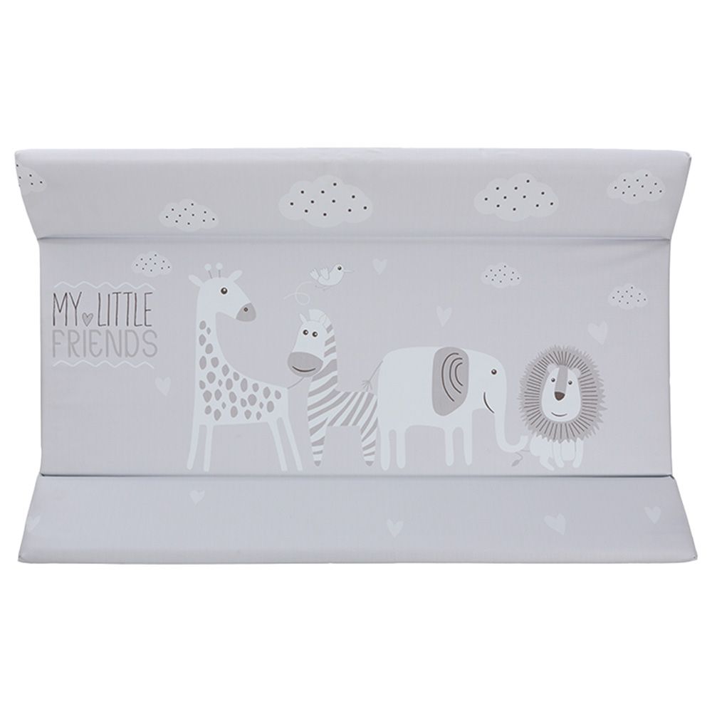 Plastimyr Rigid Changing Mat Safari Grey, Padded Edges