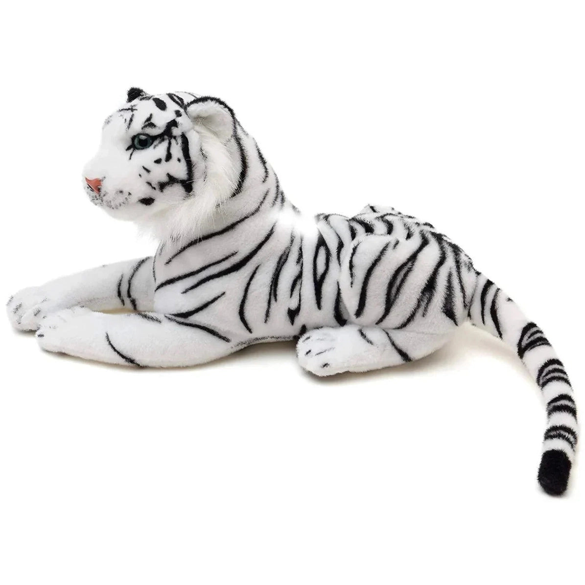 Miila - Tiger Plush Toy Black&White - Soft Stuffed Animal