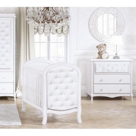 Trama Chest Of Drawer Classic White Nursery Dresser