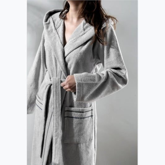 Unisex Bathrobe Profundo Robe Fog