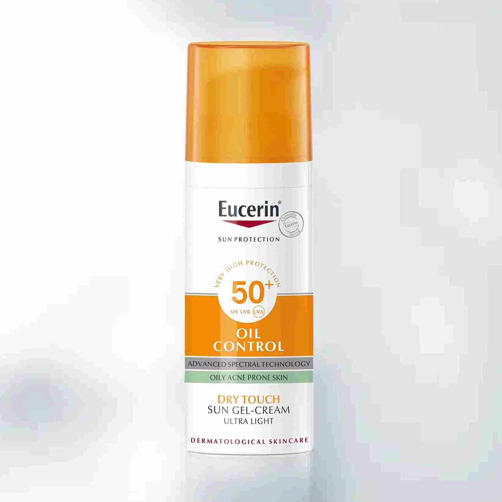 Eucerin sun protection oil control dry touch for blemish prone skin spf50+ 50ml - Medaid International