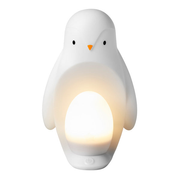 2-in-1 Portable Penguin Nursery Night Light