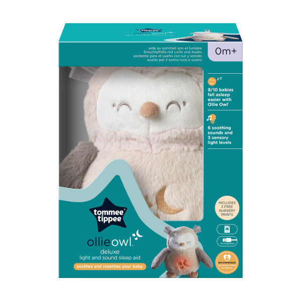 OllieOwl Deluxe Baby and Toddler Sound and Light Sleep Aid