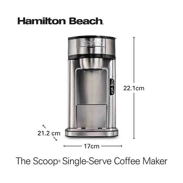 Hamilton Beach THE SCOOP SINGLE – SERVE COFFEE MAKER