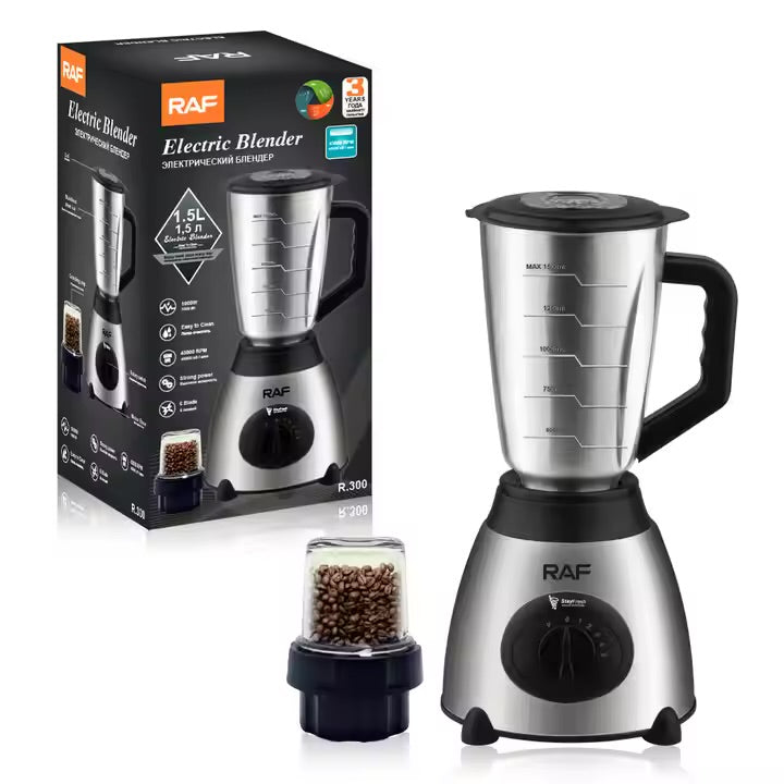 Raf Electric Blender 1000W 1.5 Litre R300 - Medaid International