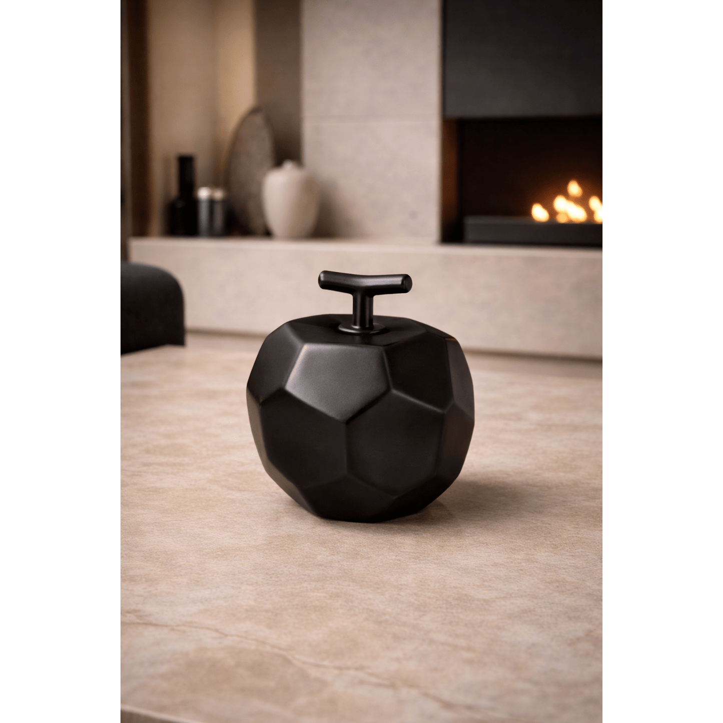 Modern Black Apple Decor