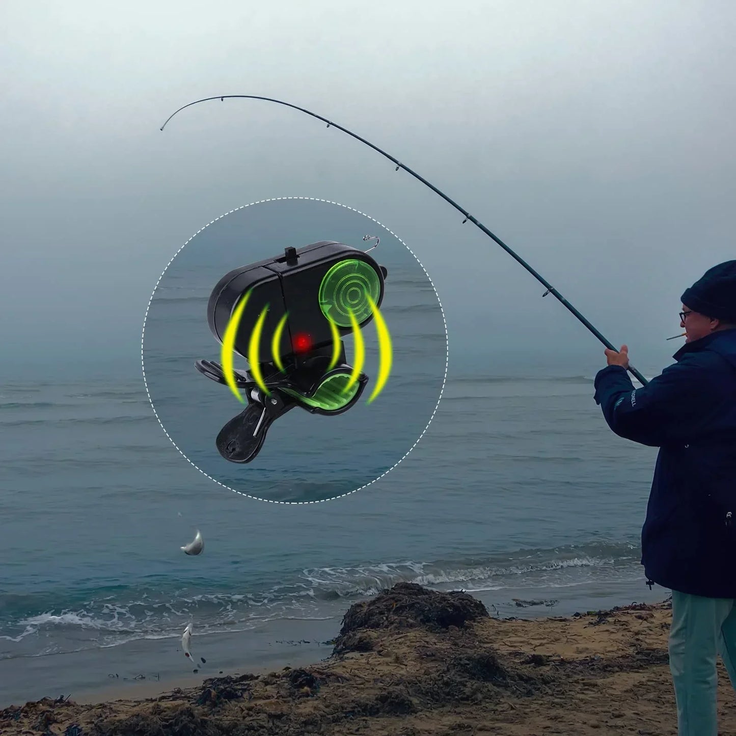 Fishing Alarm Bite Detector ( 2 PIECES)
