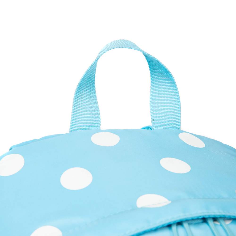 (NET)  Backpack Travel School Shoulder Bag Dot Printing Teenage Girl's Bags