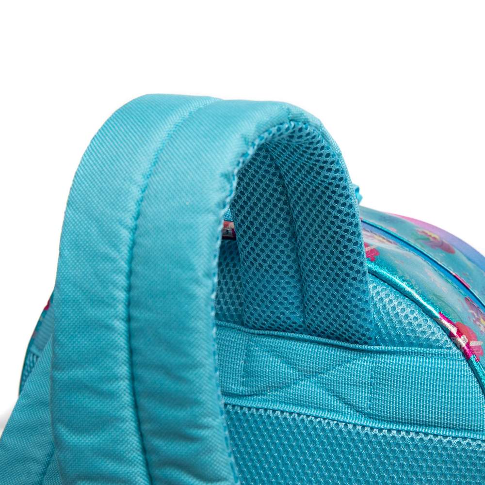 (NET) Mermaid Glitter Backpack With lunch Box Set Of 3 Pcs