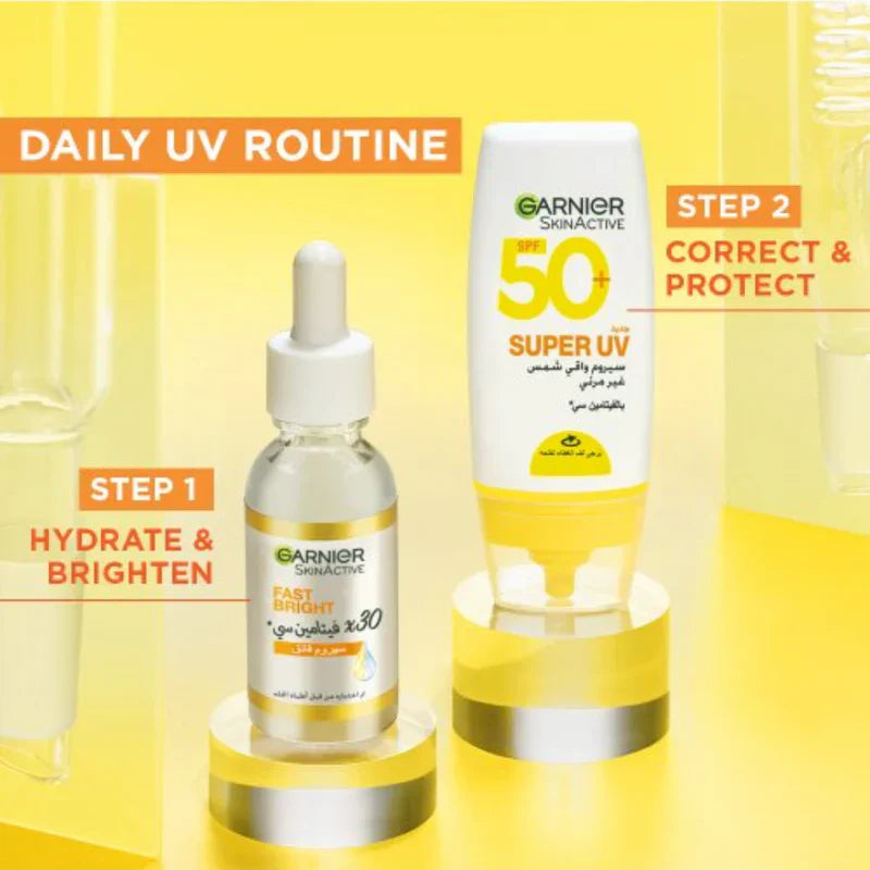 Garnier Super UV Invisible Serum Sunscreen 30ml