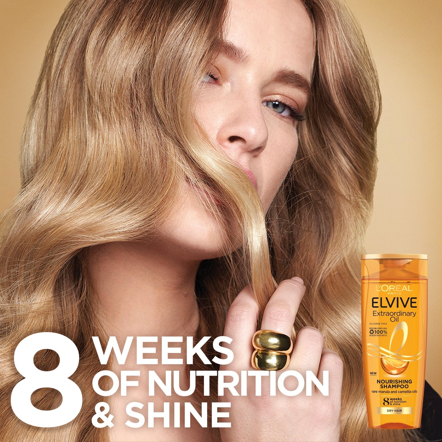 L’Oréal Paris Elvive Extraordinary Oil Nourishing Shampoo For Normal Hair With Tendency To Dry