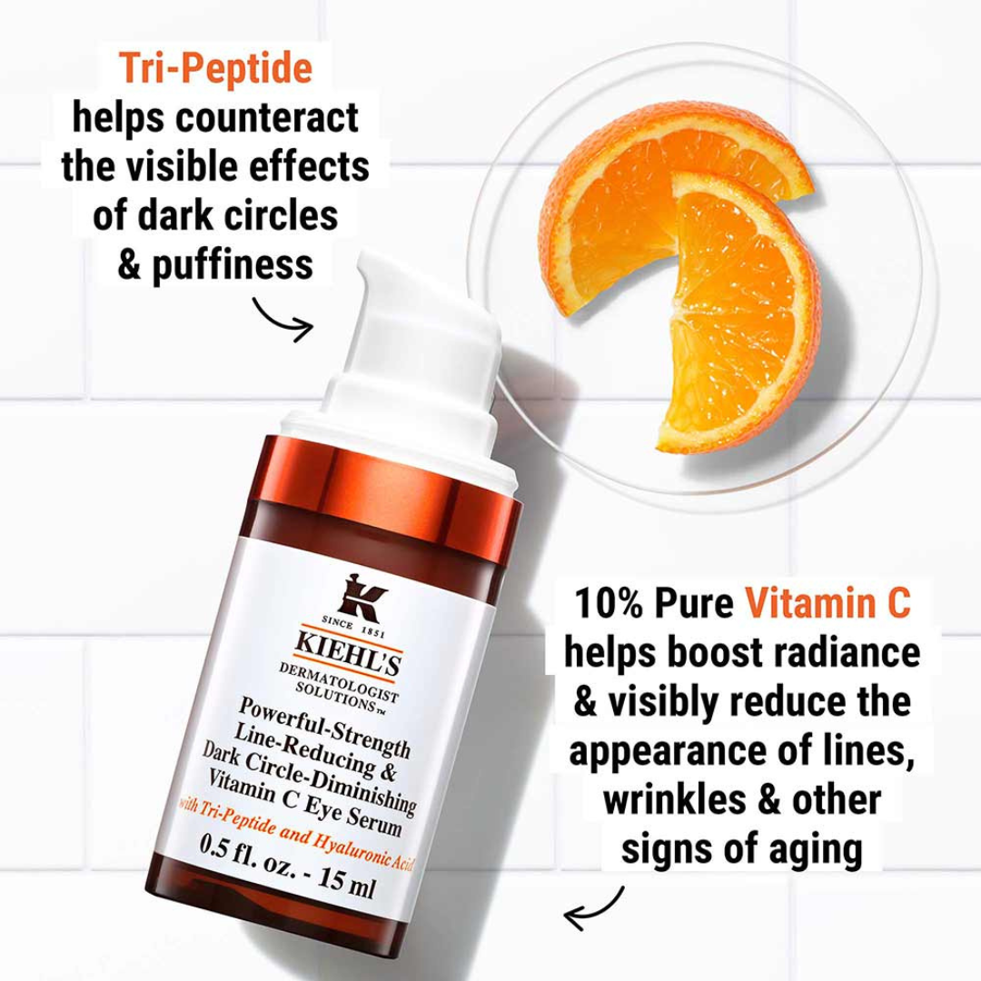 Kiehl's Powerful Strength Line-Reducing Eye-Brightening Concentrate 15ml