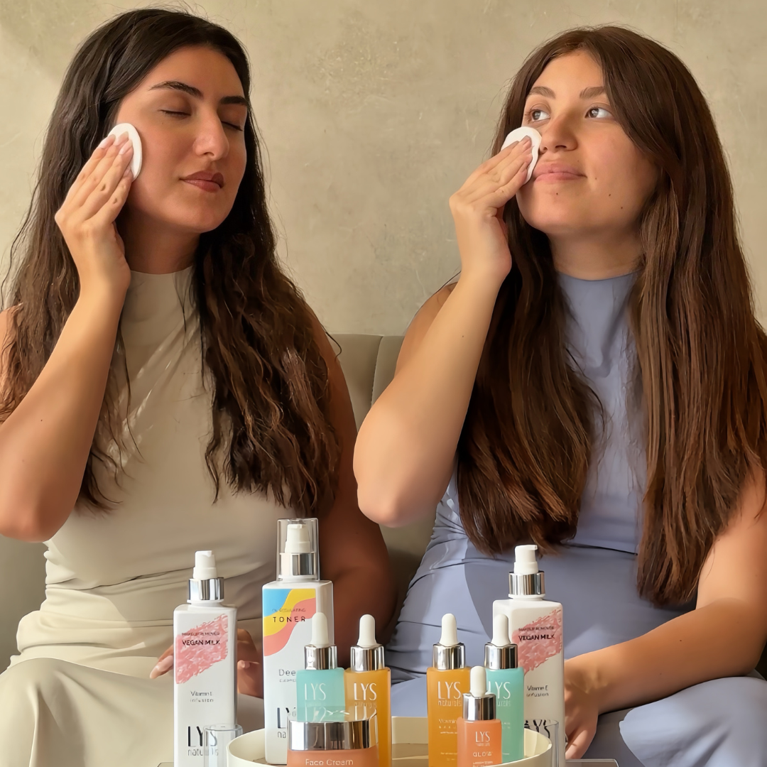 LYS Naturals Waterproof Makeup Remover Vegan Cleansing Oat Milk Infused With Vitamin E 250ml