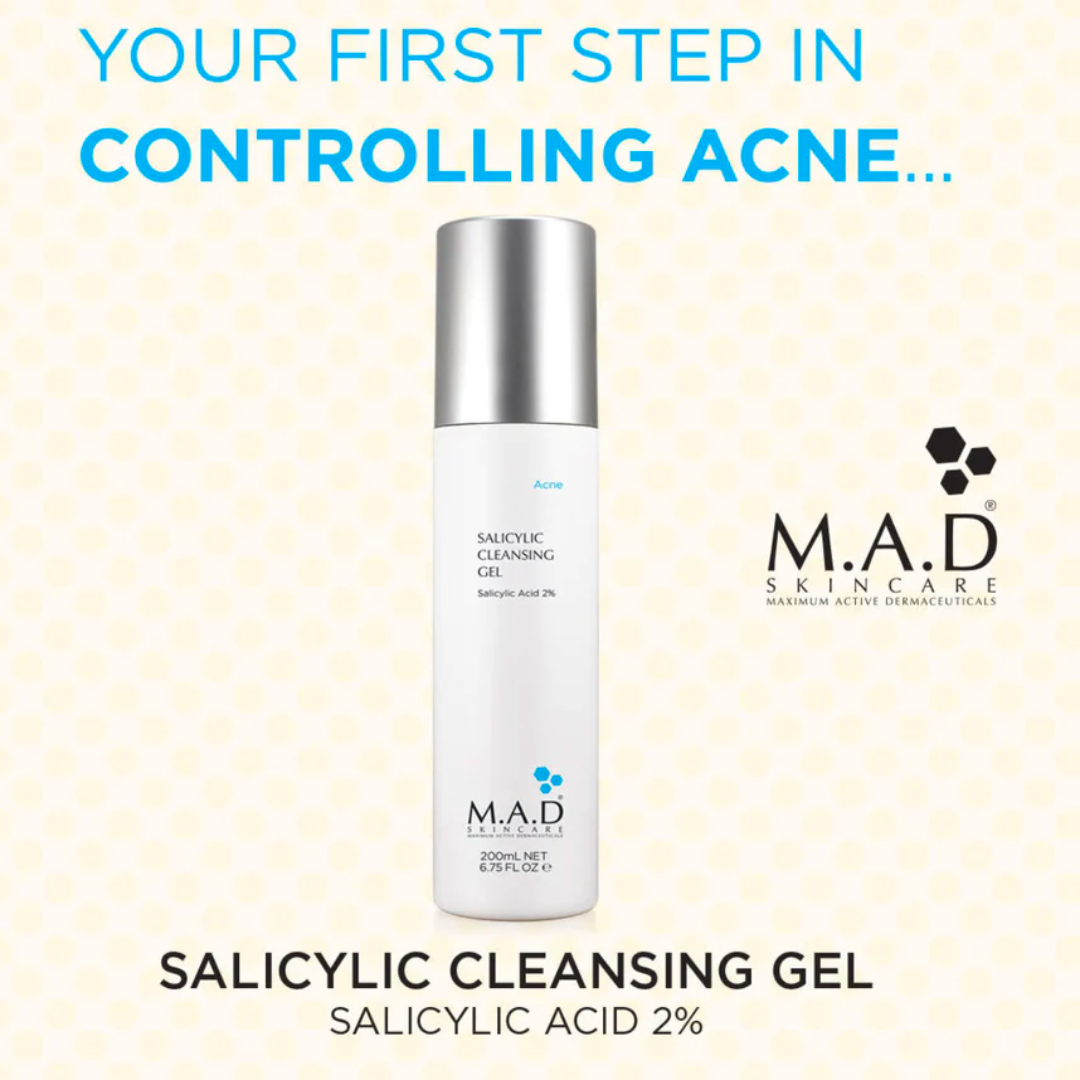 M.A.D Skincare Salicylic Cleansing Gel 200ml