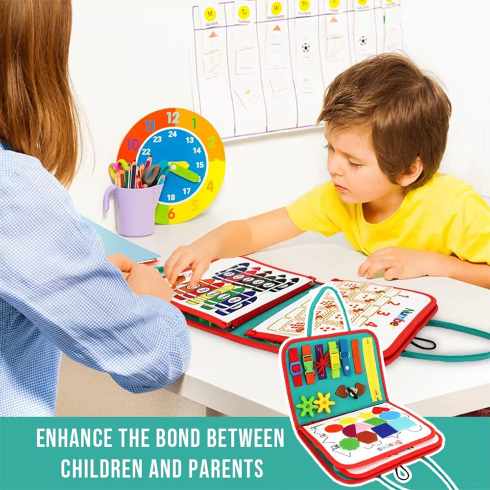 (Net) Sensory Activity Book Space Design Busy Board