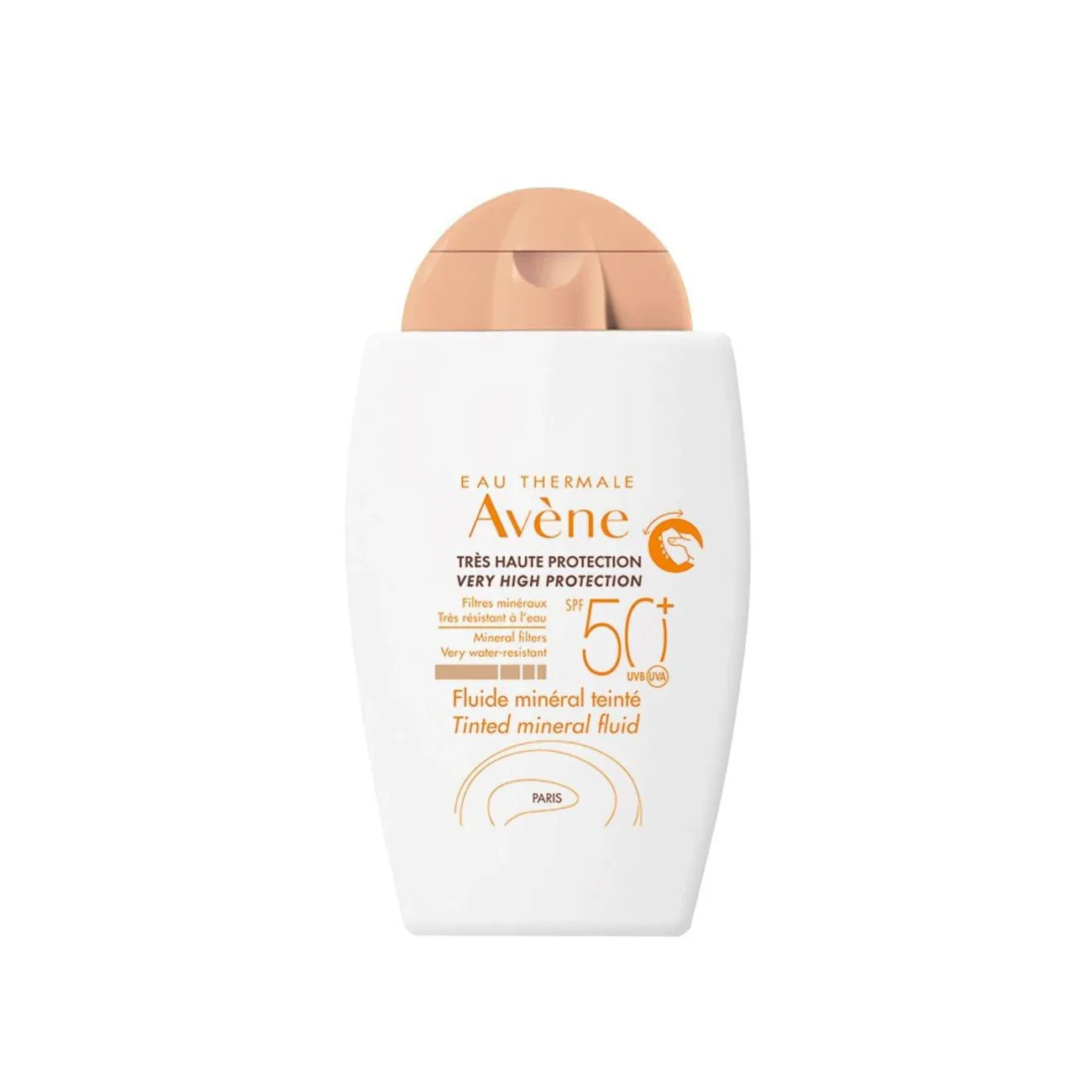 Tinted Mineral Fluid Very High Protection SPF50+