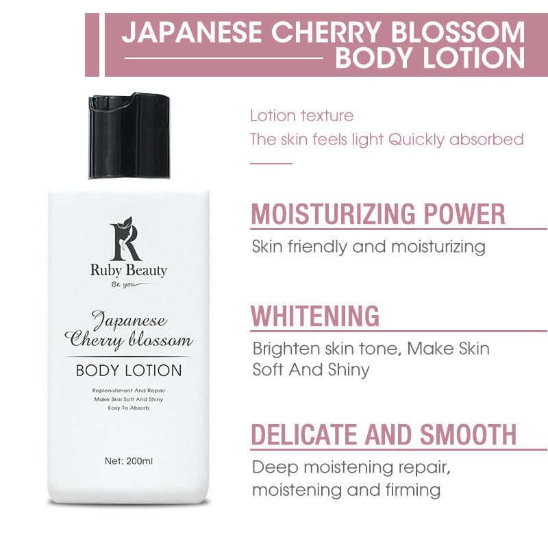 Ruby beauty japanese cherry blossom body lotion 200g SC 157