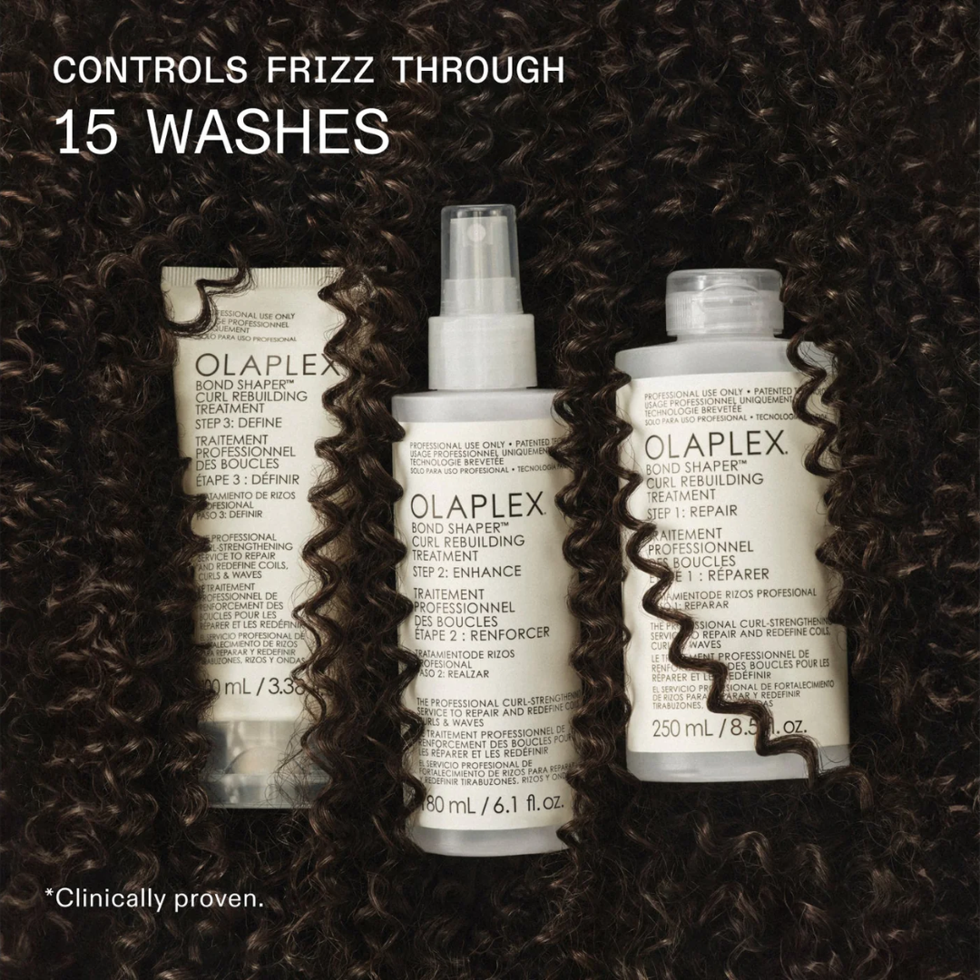 Olaplex Pro Exclusive: Bond Shaper Curl Rebuilding Treatment Set