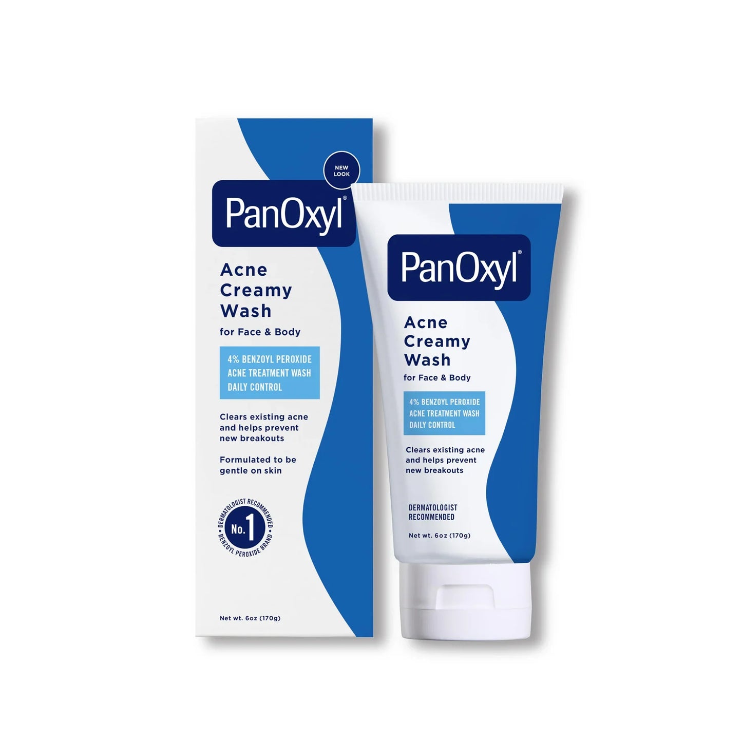 PanOxyl Acne Creamy Wash 4% Benzoyl 170g