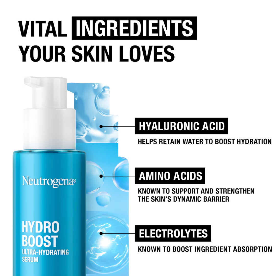 Neutrogena Hydro Boost Serum Fragrance-Free 30ml