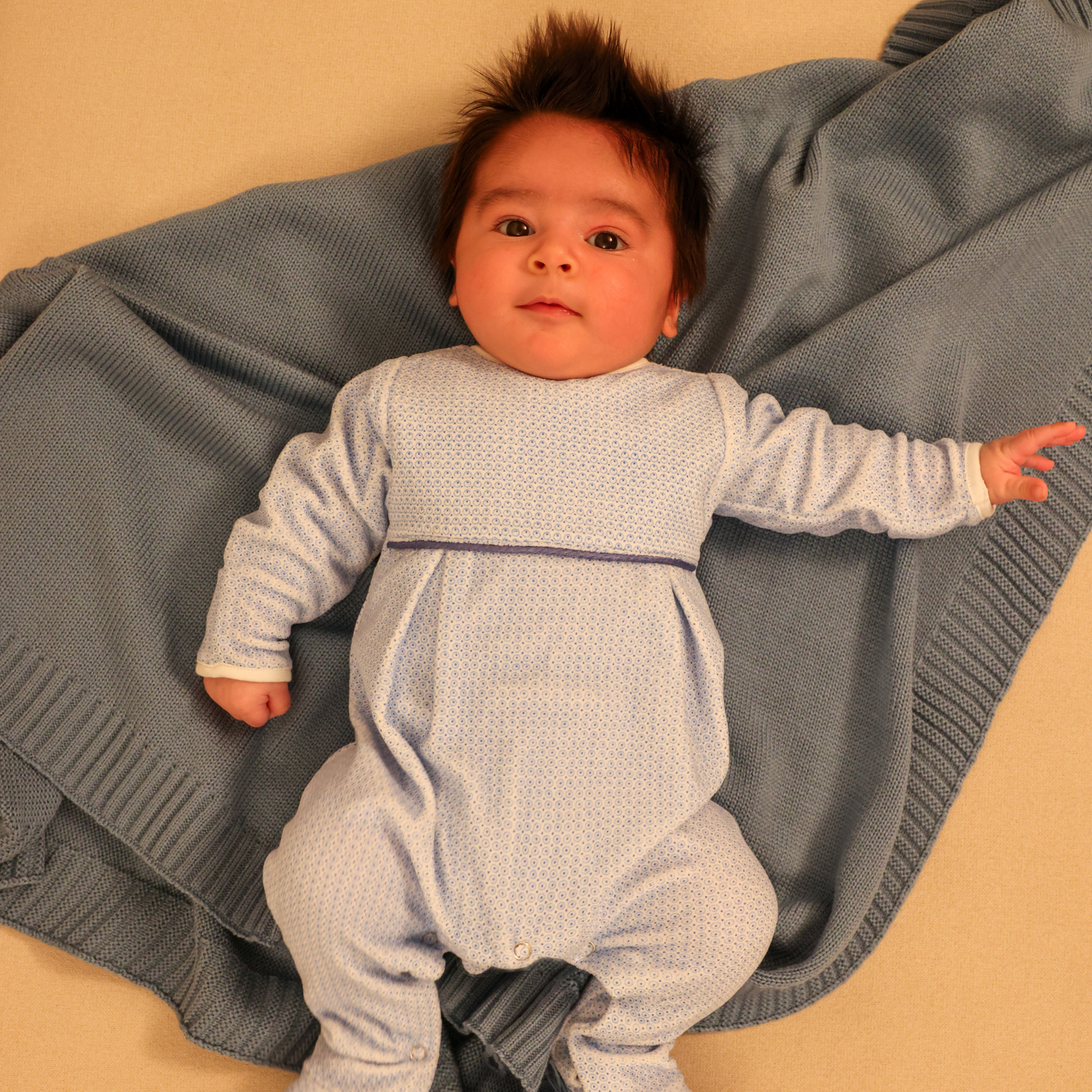 Cosset Loungewear Moments Mommy & Me Loungewear Set – Blue " Medium"