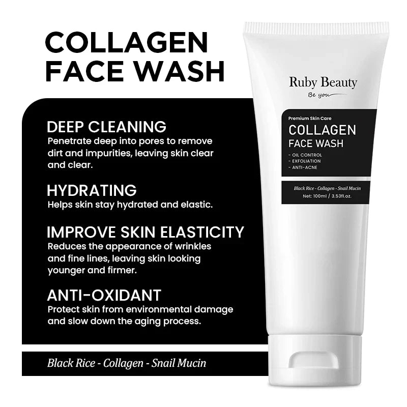 Ruby Beauty Snail Face Wash sc-188