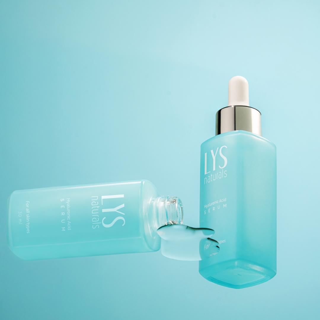 LYS Naturals Hyaluronic Acid Serum With Collagen And Fucogel, Acne Scars Treatment 30ml