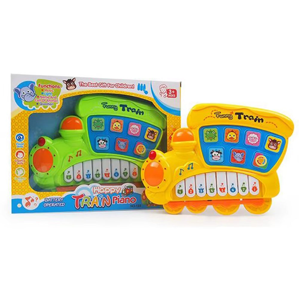Funny Train Piano With Animal Voice & Music Play Lebanon