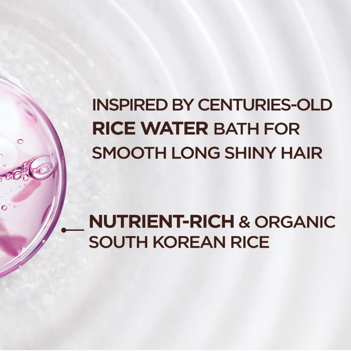 Garnier Ultra Doux Rice Water Hair Silk Smoothing Serum For Smooth Hair and High Shine 120ml