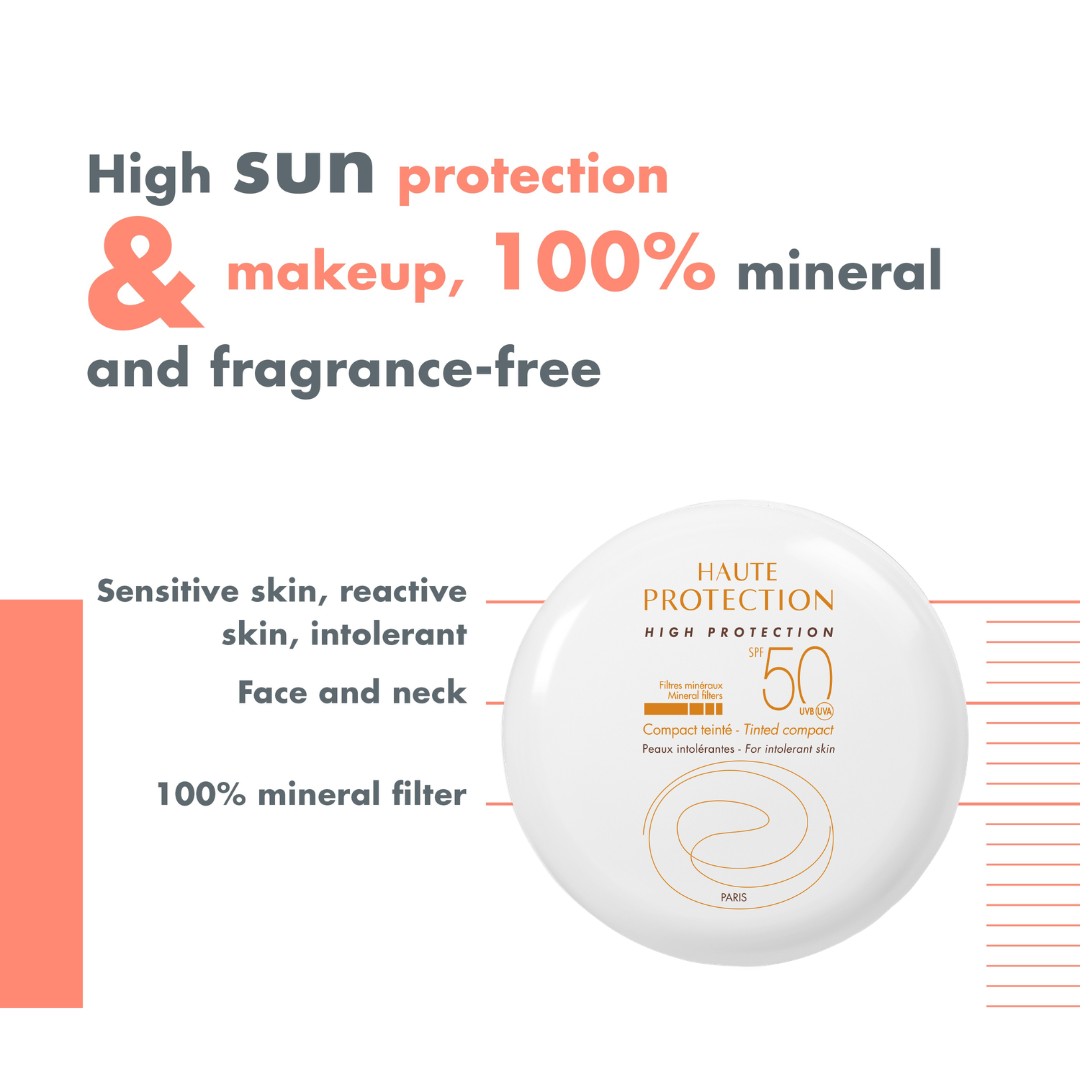 Avène High Protection Compact tinted, Sand, SPF 50 10g - Offer