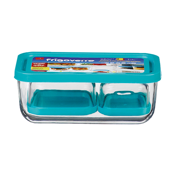 Bormioli rocco frigoverre rectangular set - 3pcs