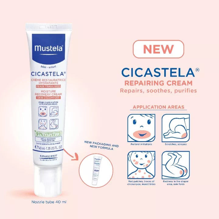 Mustela Cicastela Repairing Cream 40ml
