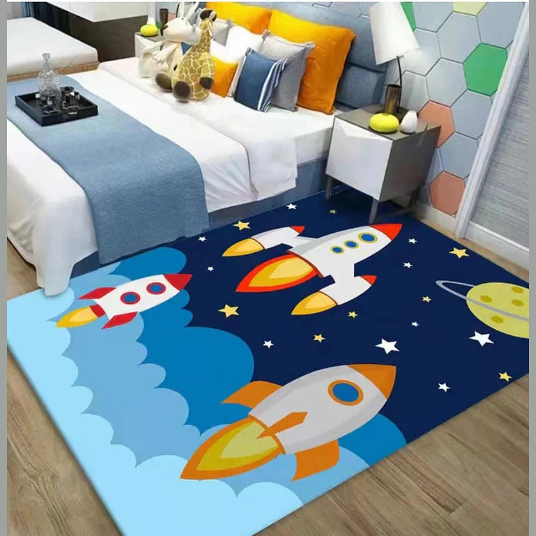 Miila - Baby Cashmere Rug 120x160 - Space Kids - Play Mat