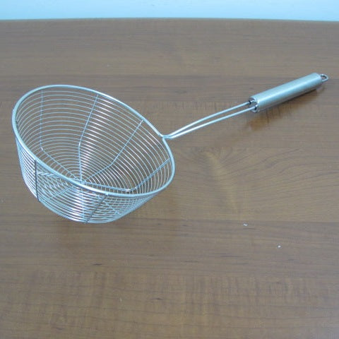 Deep Stainless Steel Spider Strainer Skimmer Ladle